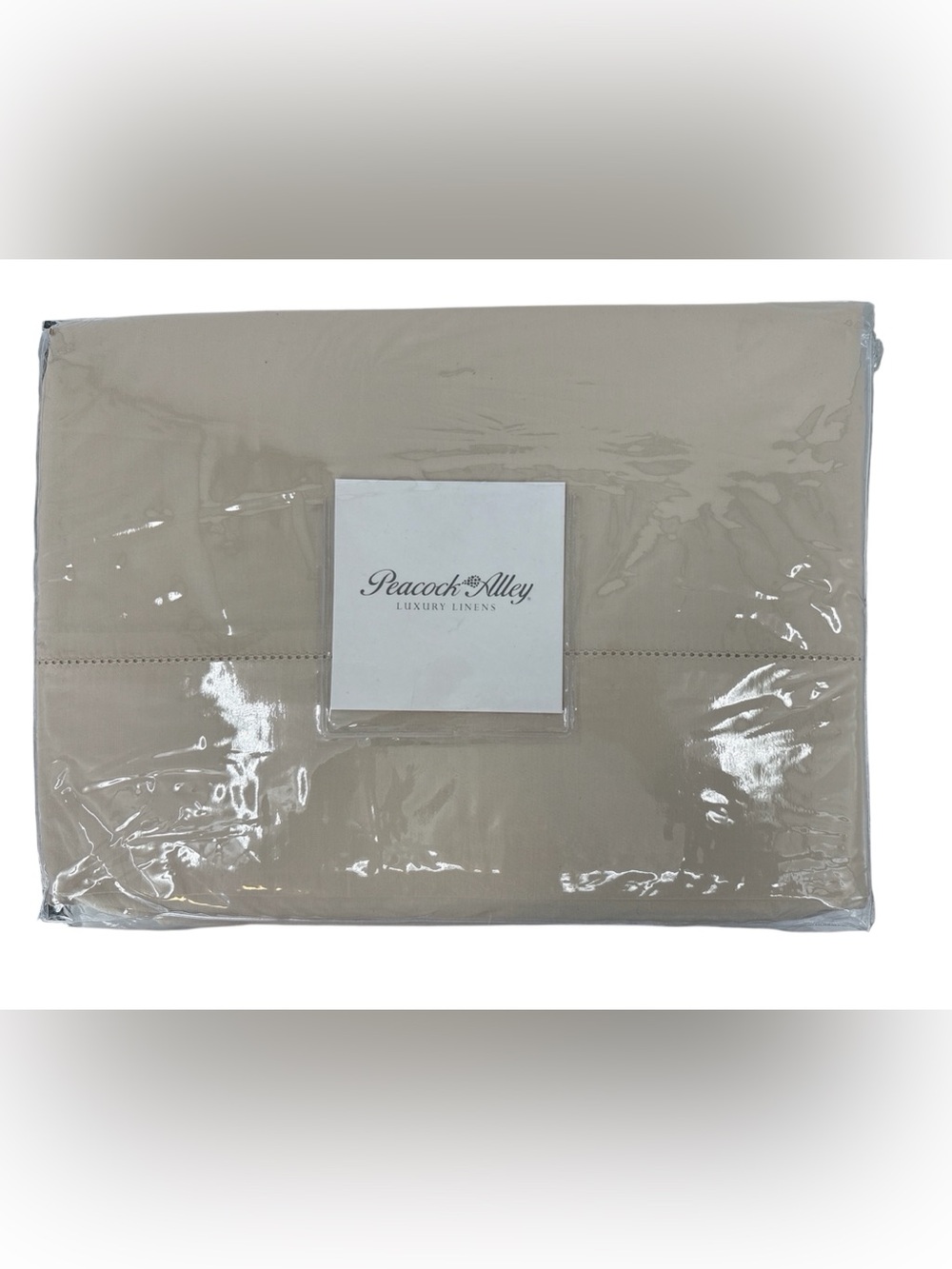 Peacock Alley Clara 100% Cotton Sheet Set Color Linen Queen